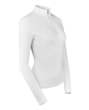 PURE GOLF Tranquility Mid-Zip Top 443 White