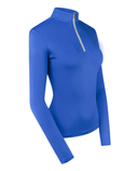 PURE GOLF Tranquillity Mid-Zip Top 443 Royal Blue