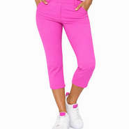 SWING OUT SISTER Core Pull On Capri Super Pink - 10 / Super Pink