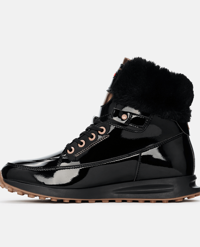 SIZE UK 6 - DUCA DEL COSMA Francesca Waterproof Golf Boot Black/Rose Gold