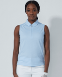 DAILY SPORTS Peoria Sleeveless Polo 009 Light Blue