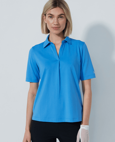 DAILY SPORTS Bella Birdie 1/2 Sleeve Polo 393 Sky