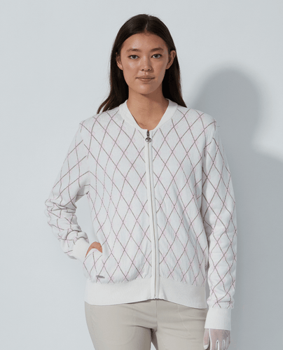 DAILY SPORTS Argyle Cardigan 408 Argyle Stripe