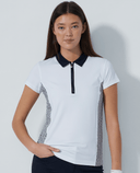 DAILY SPORTS Edge Cap Sleeve Polo 423 Mosaic Medley