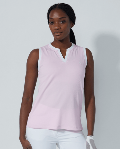 DAILY SPORTS Massy Loose Sleeveless Polo 434 Pink