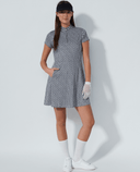 DAILY SPORTS Diamond Cap Sleeve Dress 472 Black Diamond