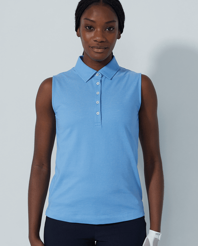 SIZE M - DAILY SPORTS Fairway Sleeveless Polo 482 Sky