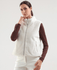 CHERVO Ersilia Faux-fur Reversible Vest Panama White
