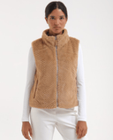 CHERVO Ersilia Faux-fur Reversible Vest Panama Panama