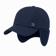 SWING OUT SISTER Esmeralda Quilted Wind Hat Navy Blazer - One Size / Navy