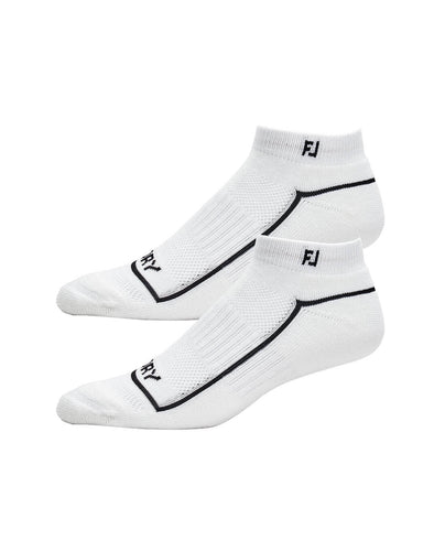 FootJoy ProDry Womens Sportlet Socks 2-Pair Pack 18167 White