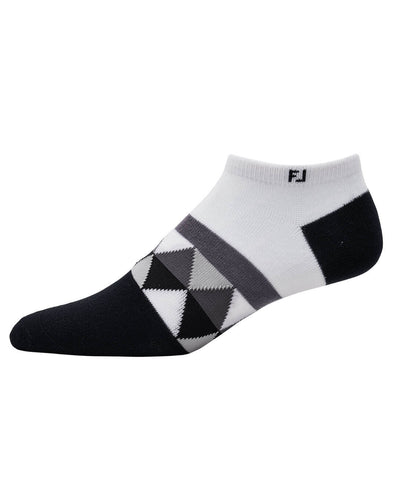 FootJoy ProDry Womens Low Cut Patterned Socks 18200 Black