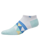 FootJoy ProDry Womens Low Cut Patterned Socks 18199 Green