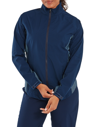 FOOTJOY HydroLite X Womens Waterproof Jacket Navy Dot