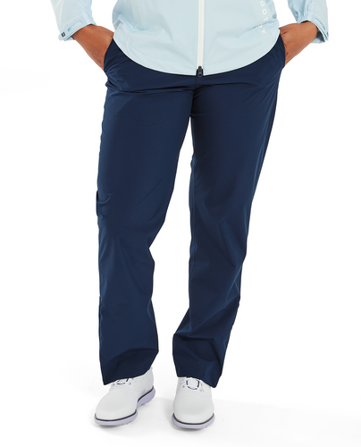 FOOTJOY HydroLite X Womens Waterproof Trousers Navy Dot 28'' Regluar