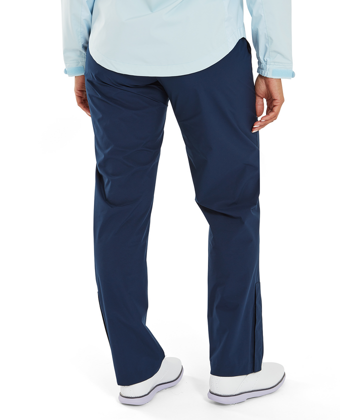 FOOTJOY HydroLite X Womens Waterproof Trousers Navy Dot 28'' Regluar