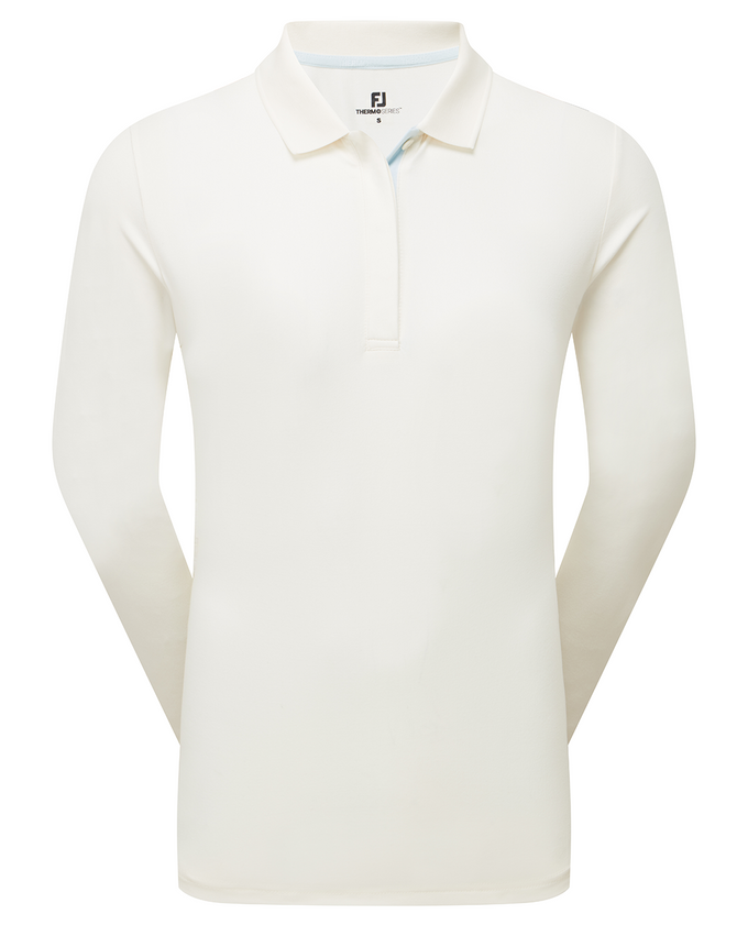 FOOTJOY ThermoSeries Winter Polo 37875 Off White