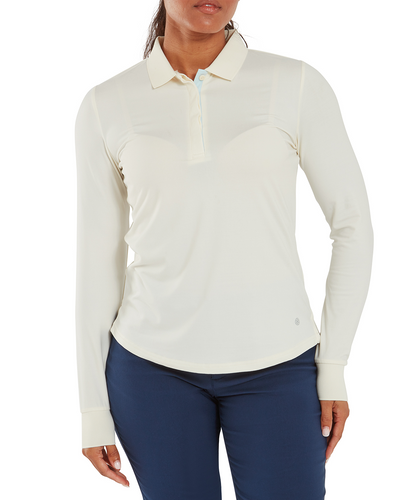 FOOTJOY ThermoSeries Winter Polo 37875 Off White