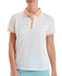 FOOTJOY Cap Sleeve Polo 39368 White / Desert Peach