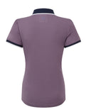 FOOTJOY Cap Sleeve Polo 39369 Dusty Violet / Navy