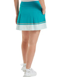 FOOTJOY Pleated Skort – 43cm 39390 Tile Blue / Glacial Blue