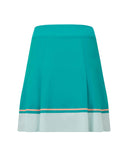 FOOTJOY Pleated Skort – 43cm 39390 Tile Blue / Glacial Blue