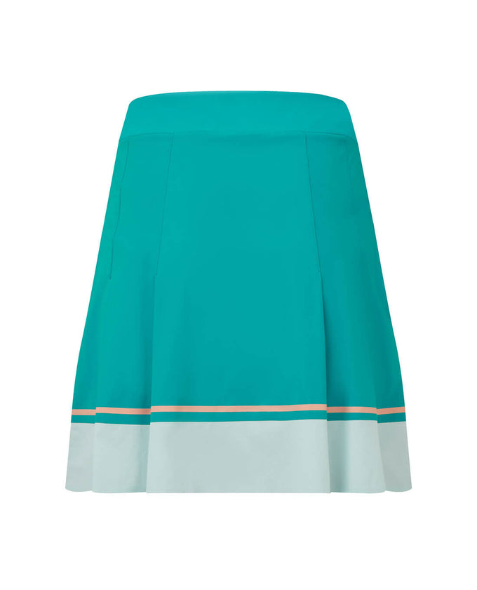 FOOTJOY Pleated Skort – 43cm 39390 Tile Blue / Glacial Blue