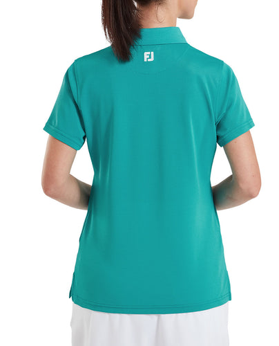 FOOTJOY Stretch Pique Polo 39401 Tile Blue