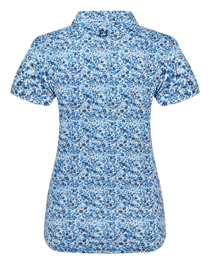 FOOTJOY Cap Sleeve Polo 39402 Navy Floral Print