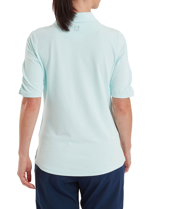 CALVIN KLEIN Polo sans manches craquelé 783 Orchidée