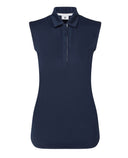 FOOTJOY Lisle Sleeveless Polo 39407 Navy