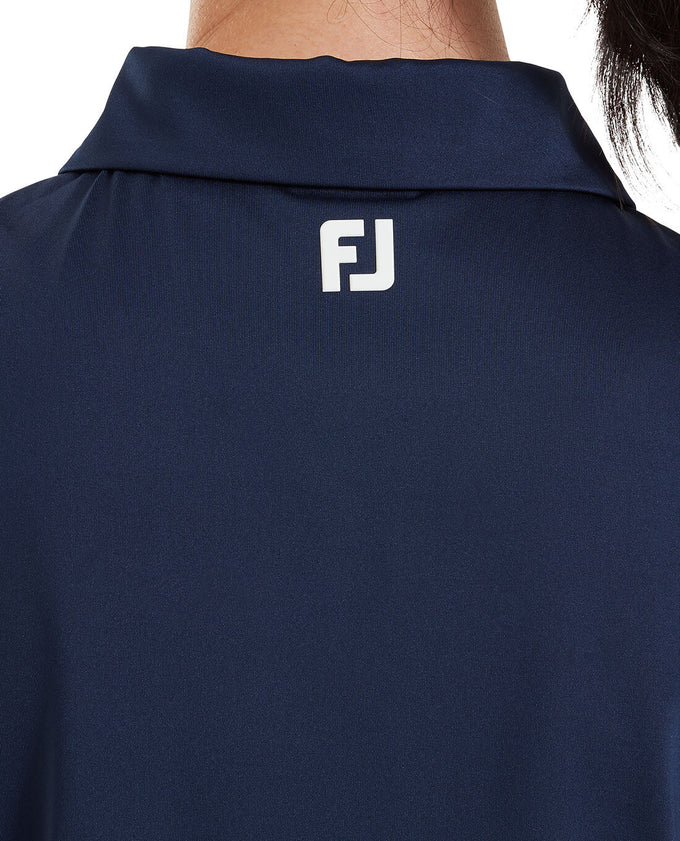 FOOTJOY Lisle Sleeveless Polo 39407 Navy