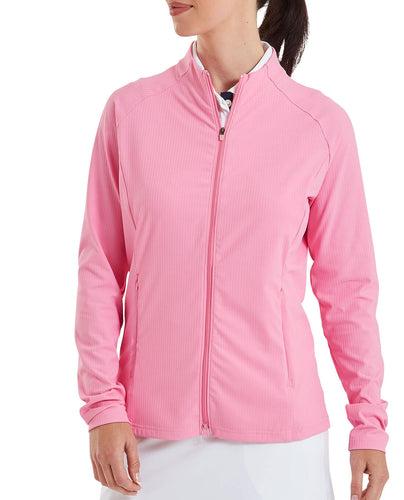 FOOTJOY Full-Zip Rib Midlayer 39413 Pink