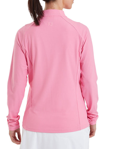 FOOTJOY Full-Zip Rib Midlayer 39413 Pink