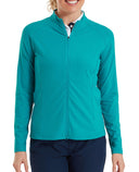 FOOTJOY Full-Zip Rib Midlayer 39414 Tile Blue