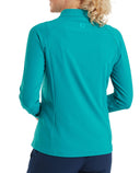 FOOTJOY Full-Zip Rib Midlayer 39414 Tile Blue