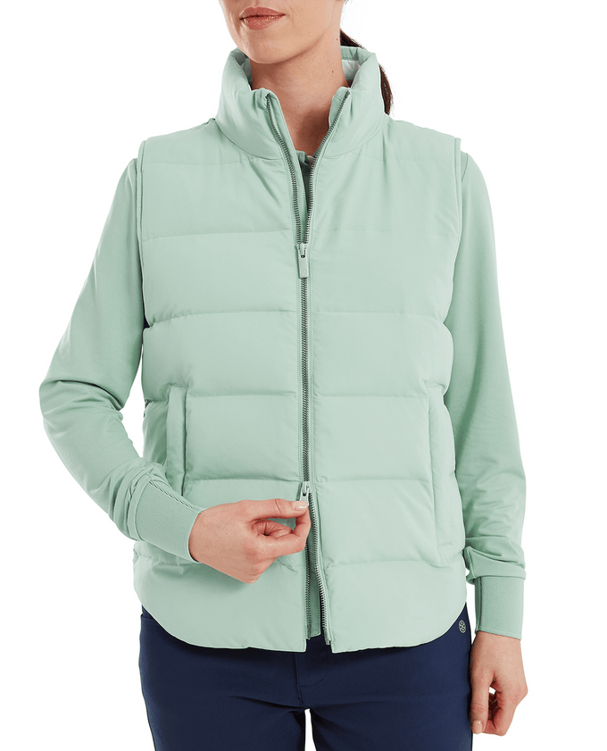 FOOTJOY ThermoSeries Insulated Womens Vest Eucalyptus