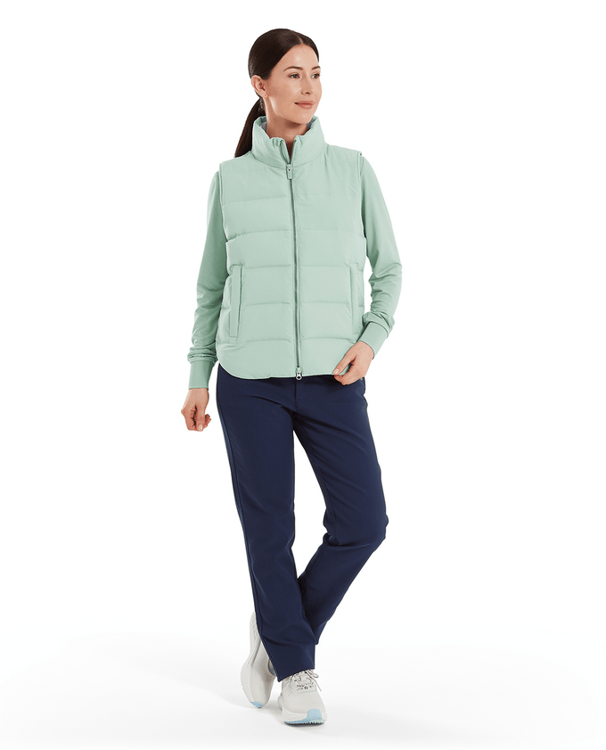 FOOTJOY ThermoSeries Insulated Womens Vest Eucalyptus