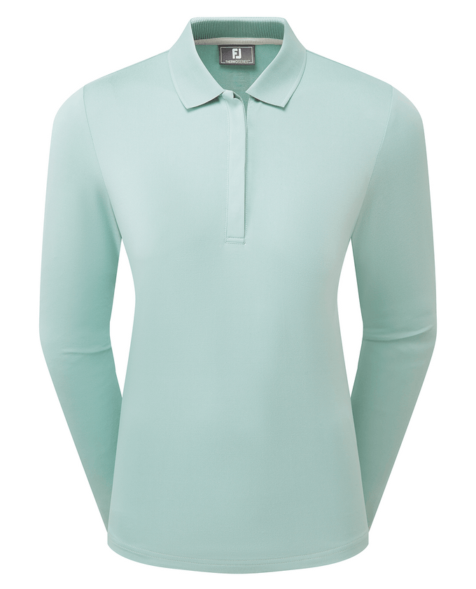 FOOTJOY ThermoSeries Winter Polo Eucalyptus