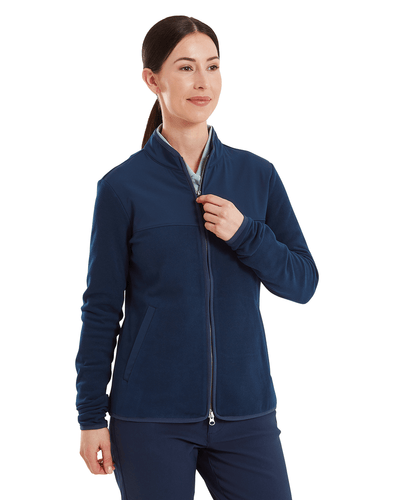 FOOTJOY MicroFleece Full Zip Midlayer Navy