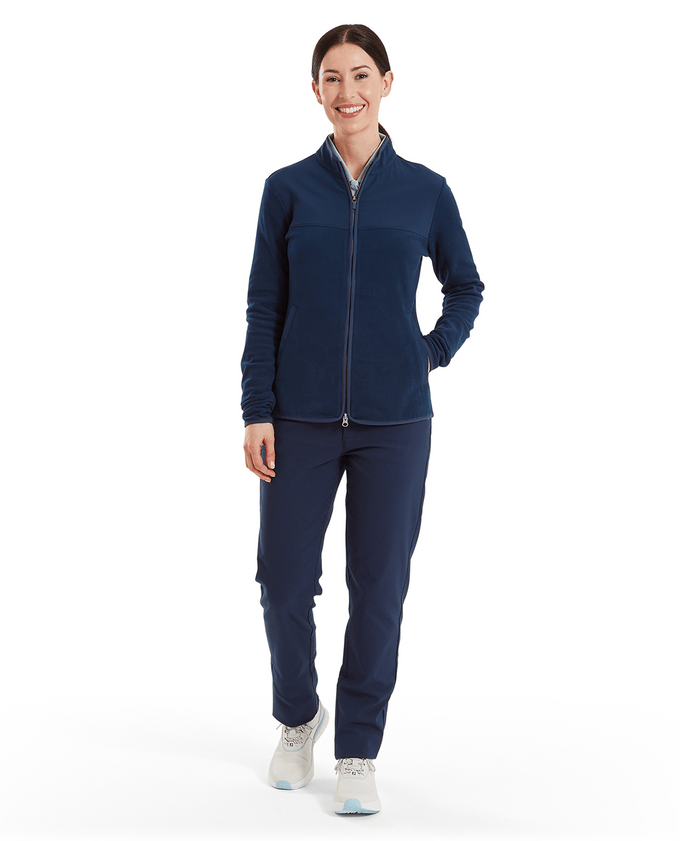 FOOTJOY MicroFleece Full Zip Midlayer Navy