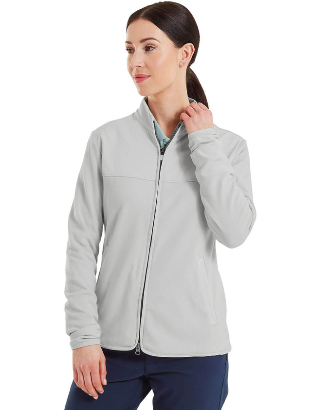 FOOTJOY MicroFleece Full Zip Midlayer Grey