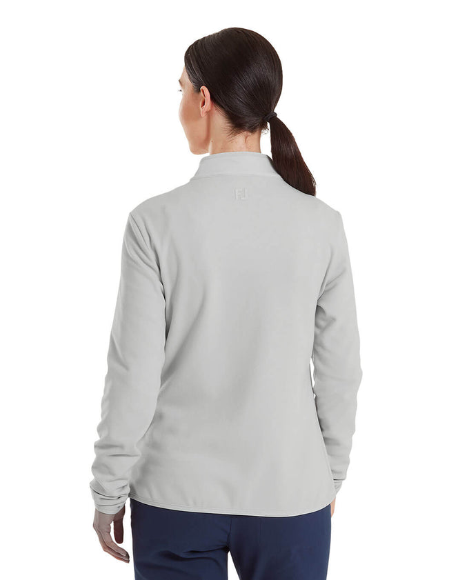 FOOTJOY MicroFleece Full Zip Midlayer Grey