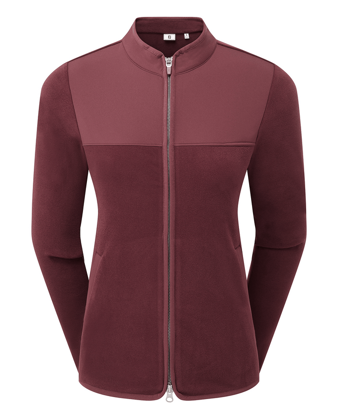 FOOTJOY MicroFleece Full Zip Midlayer Port