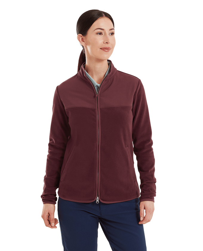FOOTJOY MicroFleece Full Zip Midlayer Port