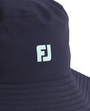 FOOTJOY Reversible Bucket Hat Navy/Aqua