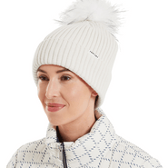 FootJoy Womens Winter Bobble Hat Stone - One Size / Stone