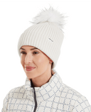 FootJoy Womens Winter Bobble Hat Stone