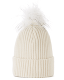 FootJoy Womens Winter Bobble Hat Stone