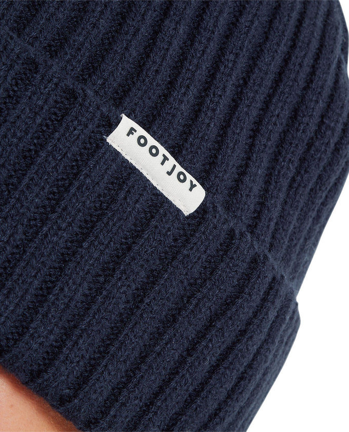 FootJoy Womens Winter Bobble Hat Navy